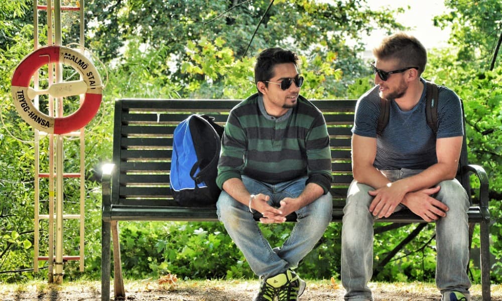 talking in public