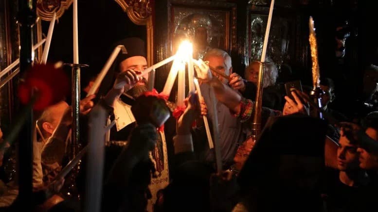 easter sunday sacred light